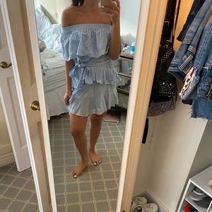 Off the shoulder dress